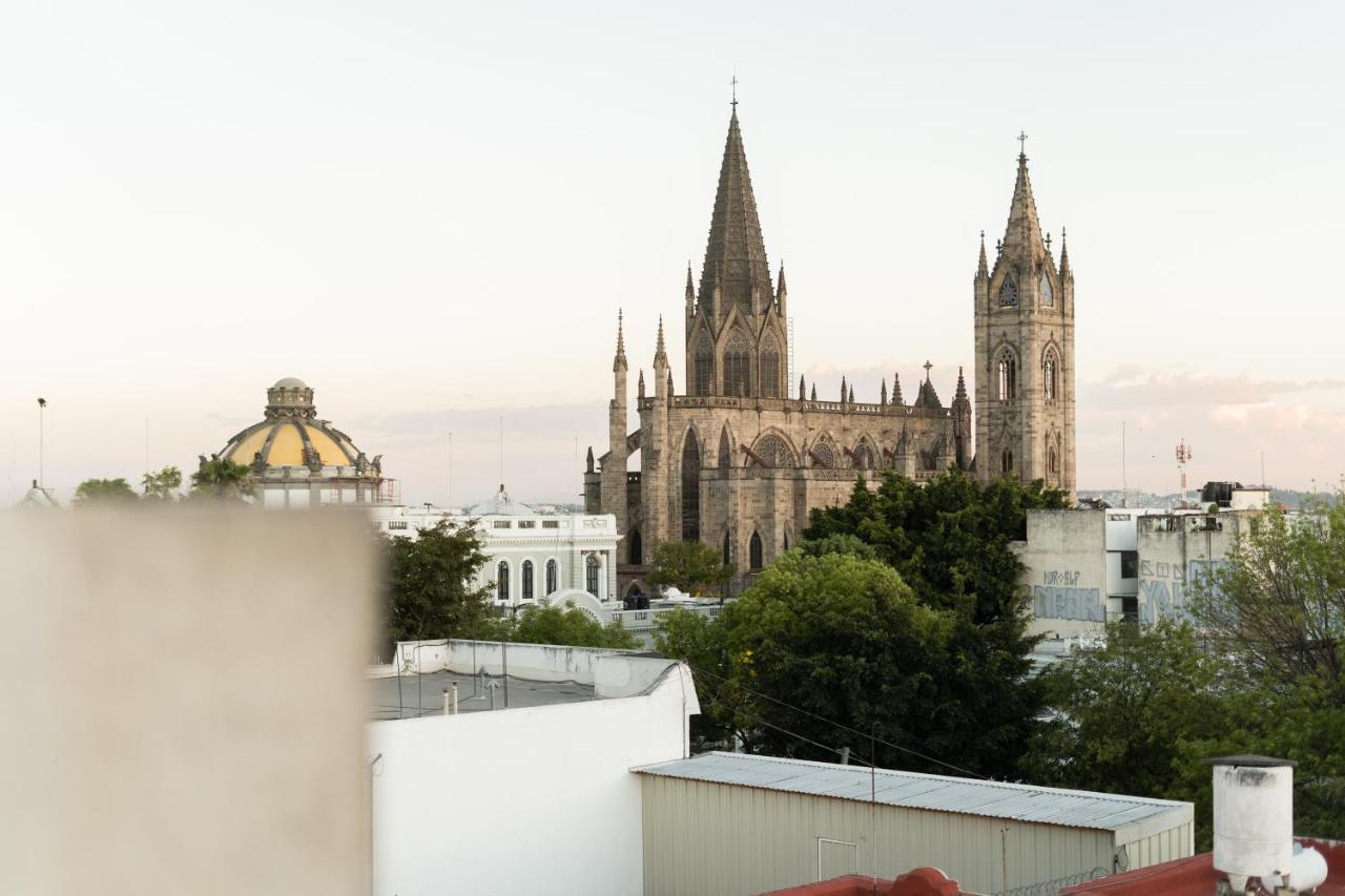 Loft Con Terraza Privada, Vista Al Expiatorio Leilighet Guadalajara Eksteriør bilde